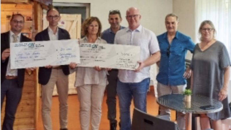 Le Crédit Agricole Sud Rhône Alpes soutient deux projets porteurs de l’association Arbres de vie à destination des ainés